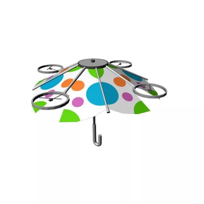 日本又点错科技树了？用无人机撑雨伞